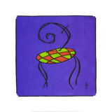 Buy Chair on Blue at AllPosters.com