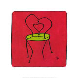 Buy Chair on Red at AllPosters.com