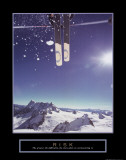 Risk: Ski Art Print