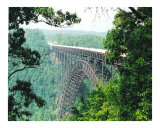 Bridge across Cumberland Gap in Kentucky