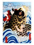 Buy Samurai Wrestling Giant Koi at AllPosters.com