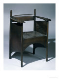 A Stained Oak Armchair for the Argyle Street Tea Rooms, Glasgow, 1896