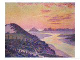 Buy Sunset at Ambleteuse, Pas De Calais at AllPosters.com