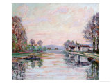 Buy The Seine at Samois, La Seine a Samois, circa 1900 at AllPosters.com