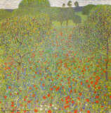 Meadow with Poppies Art Print
