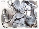Akt mit Spiegel, 1967