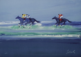 c - Chevauchée sur la plage