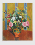 Buy Flowers on Yellow Ground at AllPosters.com