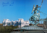 Reichstag - Blick Vom Dach Brandenburger Tor - Signed