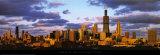 Buy Chicago Skyline at Sunset at AllPosters.com