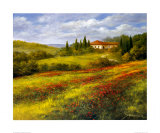 Landscape with Poppies I