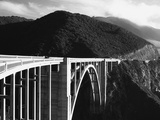 Arch Bridge on California Coast