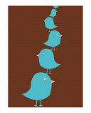 Buy Partridge Family Remix - Brown/Blue at AllPosters.com