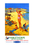 Buy Mablethorpe and Sutton-on-sea, BR poster, circa 1950s at AllPosters.com