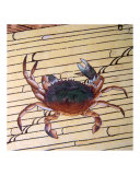 Asian Crab on Bamboo