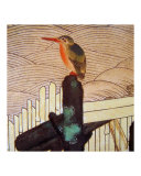 Buy Bird on Piling Edo Japan at AllPosters.com