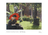 Afternoon in the Cluny Garden, Paris, 1889 Art Print