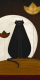 Cat and the Moon II