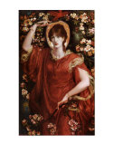 A Vision of Fiammetta, 1878 Art Print