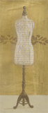 Dress with Squares on Mannequin