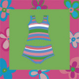 Striped Bathing Suit