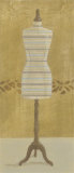 Striped Dress on Mannequin