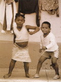 Girl and Boy Dancing