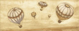 Five Hot Air Balloons