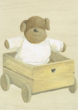 Dog in Wagon