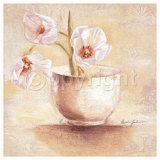 Cup of White Tulips