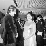 Buy Omar Sharif with Princess Margeret at the Premier of Mackennas Gold, April 1969 at AllPosters.com