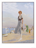 Buy The Kodak Girl, a Reminder to Everyone to Take Their Kodak Camera with Them to the Seaside at AllPosters.com