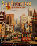 San Francisco Tin Sign