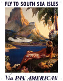 South Seas Tin Sign