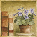 Potted Flowers with Books III