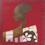 Buy African Pattern Portrait I at AllPosters.com