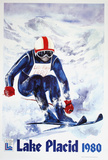 Buy Lake Placid 1980 - Skier Text at AllPosters.com