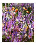 Buy Lavender & Bees - Floral Provencale at AllPosters.com