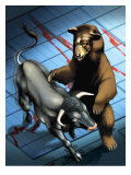 Buy Bull and Bear Fighting at AllPosters.com