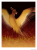 Buy The Mythical Phoenix Rising from Ashes at AllPosters.com