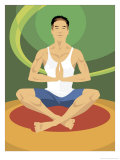 Man Doing Yoga