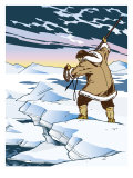 An Inuit Spear Hunting