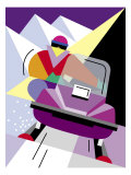 Buy A Person Riding a Snowmobile at AllPosters.com