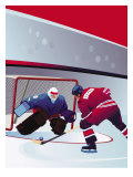 Buy People Playing Hockey at AllPosters.com