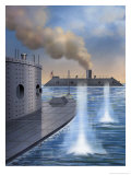 Buy The Merrimac and the Monitor in Battle at AllPosters.com