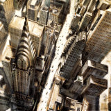 Aerial View of Chrysler Building
