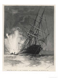 Buy Confederate Torpedo Boat Sinks the "Housatonic" off Charleston Virginia at AllPosters.com