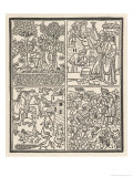 Buy Rural Activities, Cultivating a Garden Building a Chateau Animal Husbandry Cultivating the Fields at AllPosters.com