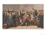 Buy Representatives of the Non- Privileged Classes Held a Meeting in a Tennis Court at AllPosters.com