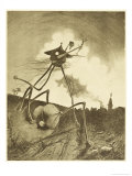 The War of the Worlds, a Martian Fighting-Machine in Action